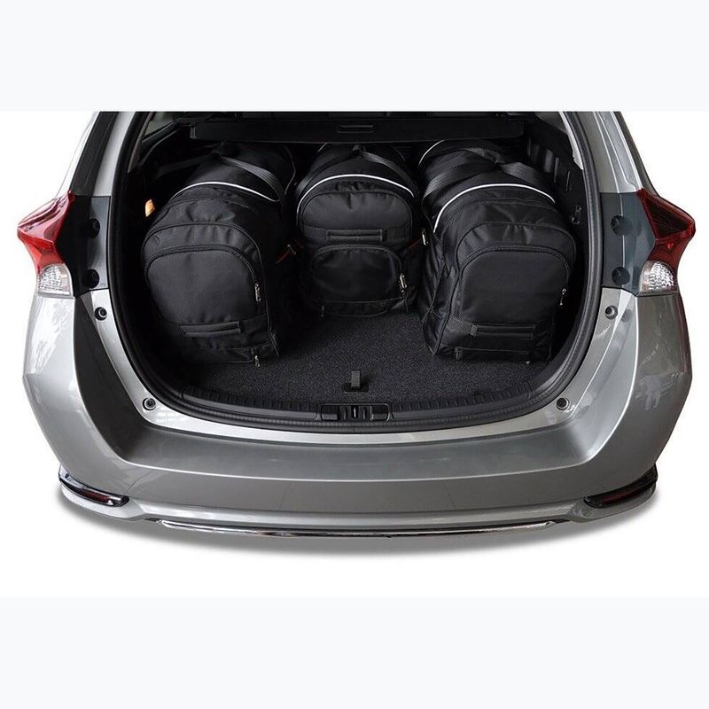 Súprava tašiek do batožinového priestoru KJUST Toyota Auris Touring Sports 2013-2018 4 ks black 14