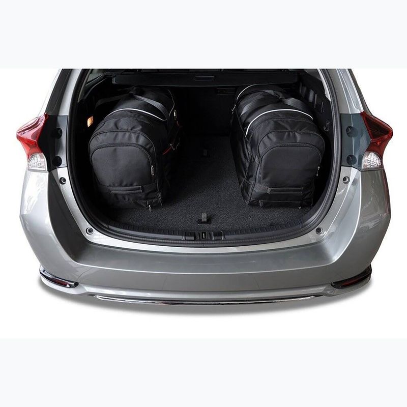 Súprava tašiek do batožinového priestoru KJUST Toyota Auris Touring Sports 2013-2018 4 ks black 15