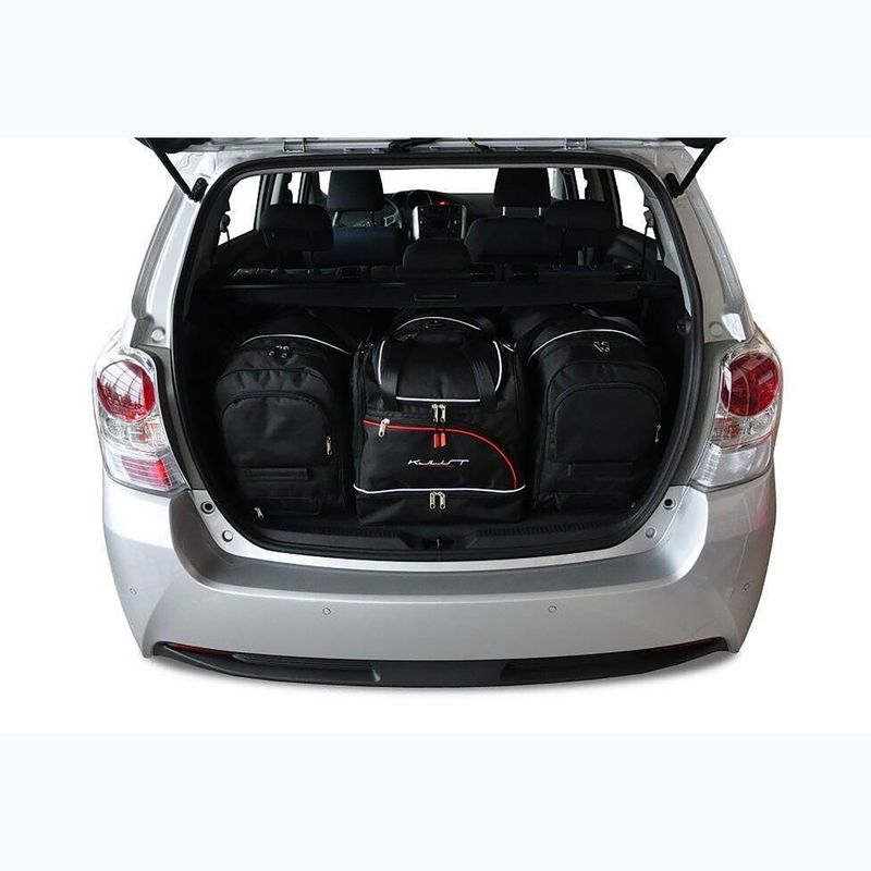 Súprava tašiek do batožinového priestoru KJUST Toyota Verso 2009-2018 4 ks black 13