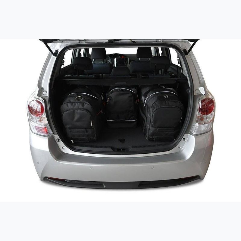 Súprava tašiek do batožinového priestoru KJUST Toyota Verso 2009-2018 4 ks black 14