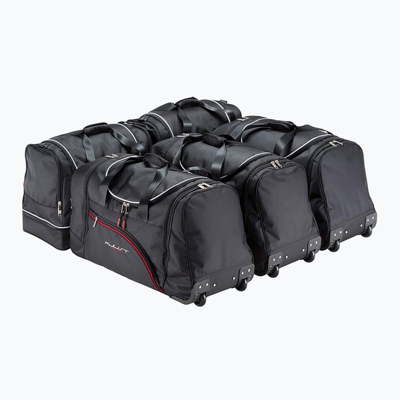 Súprava tašiek do batožinového priestoru KJUST Volkswagen Passat Limousine 2010-2014 5 ks black 2