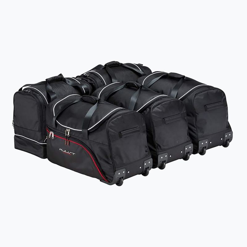 Súprava tašiek do batožinového priestoru KJUST Volkswagen Passat Variant 2005-2010 5 ks black 2