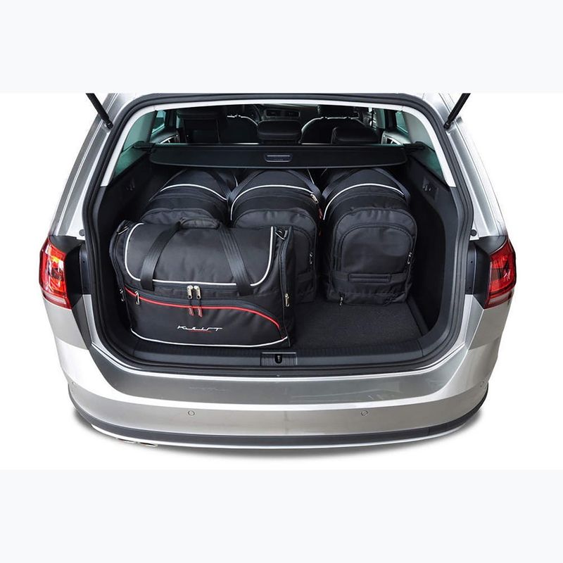 Súprava tašiek do batožinového priestoru KJUST Volkswagen Golf Alltrack 2015-2020 5 ks black 17