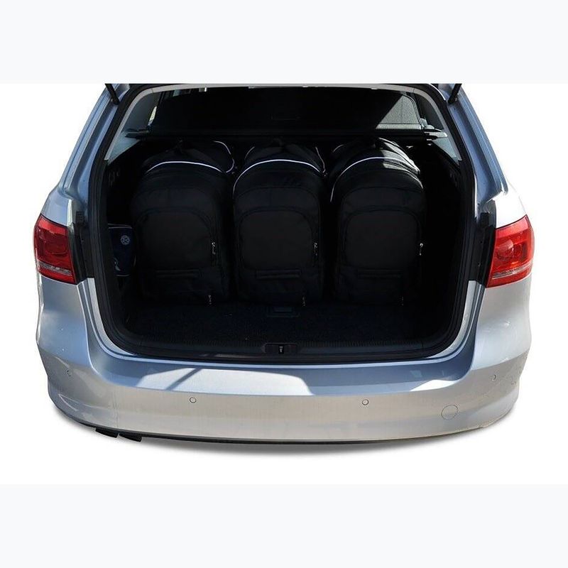Súprava tašiek do batožinového priestoru KJUST Volkswagen Passat Variant 2010-2014 5 ks black 16