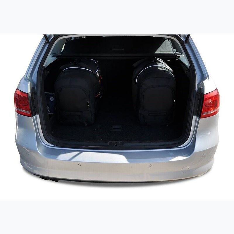 Súprava tašiek do batožinového priestoru KJUST Volkswagen Passat Variant 2010-2014 5 ks black 17