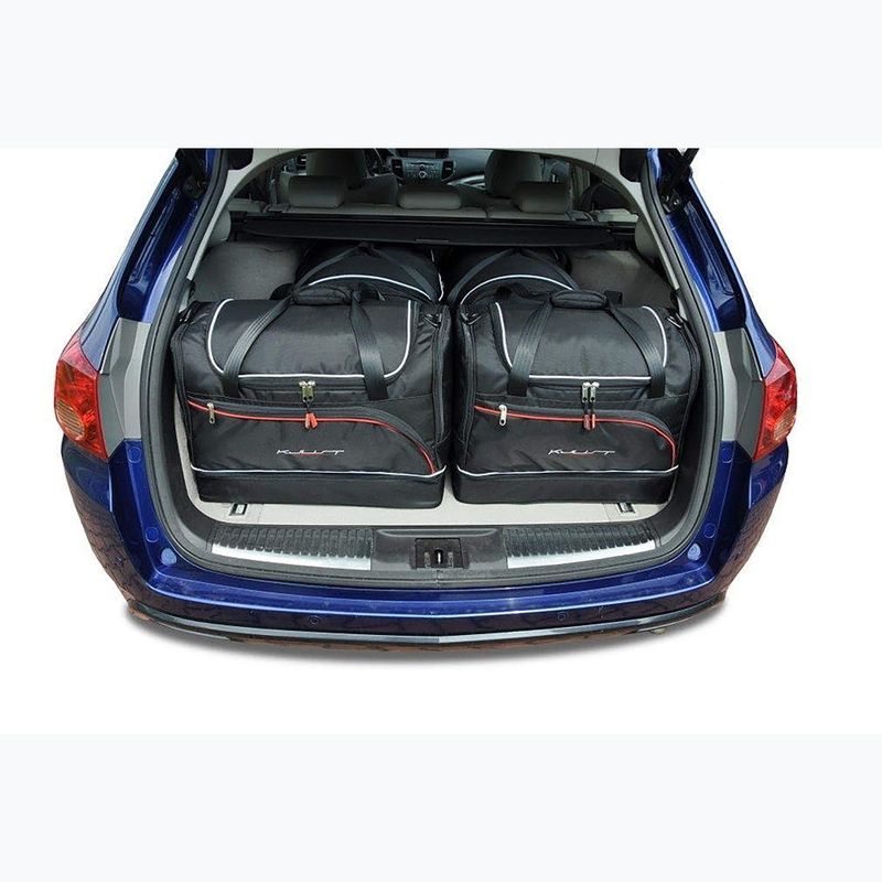 Sada tašiek do kufra KJUST Honda Accord Tourer 2008-2016 4 ks black 12