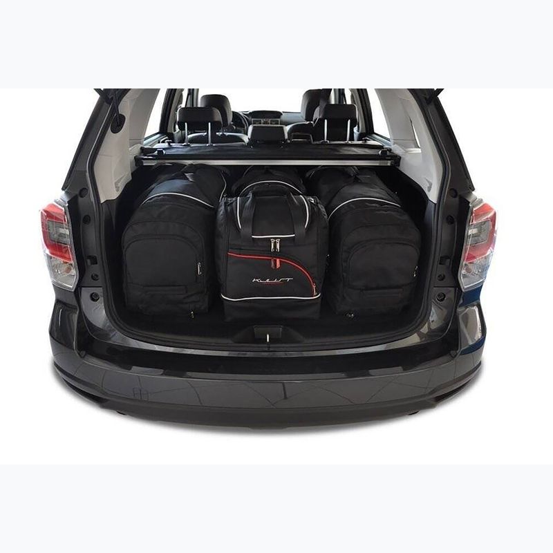 KJUST sada tašiek do kufra Subaru Forester 2012-2018 4 ks čierna. 12