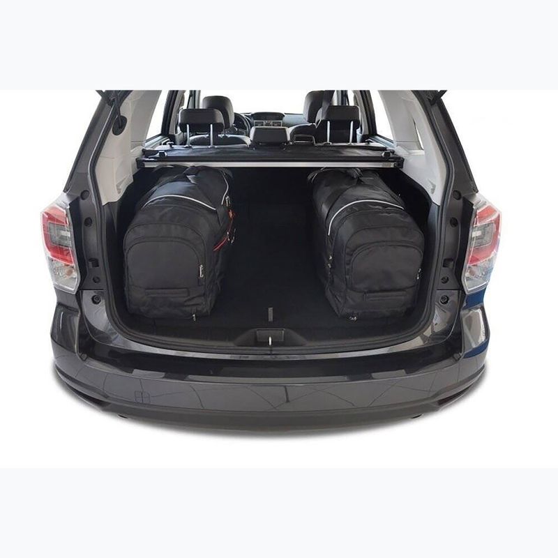 KJUST sada tašiek do kufra Subaru Forester 2012-2018 4 ks čierna. 14