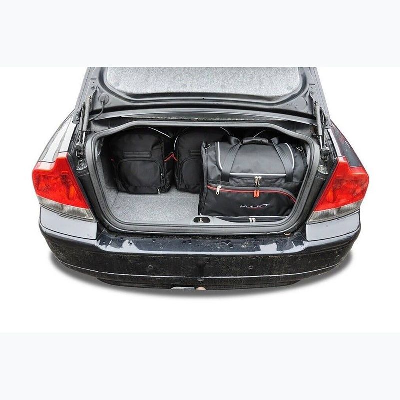 Súprava tašiek do batožinového priestoru KJUST Volvo S60 2000-2010 5 ks black 17