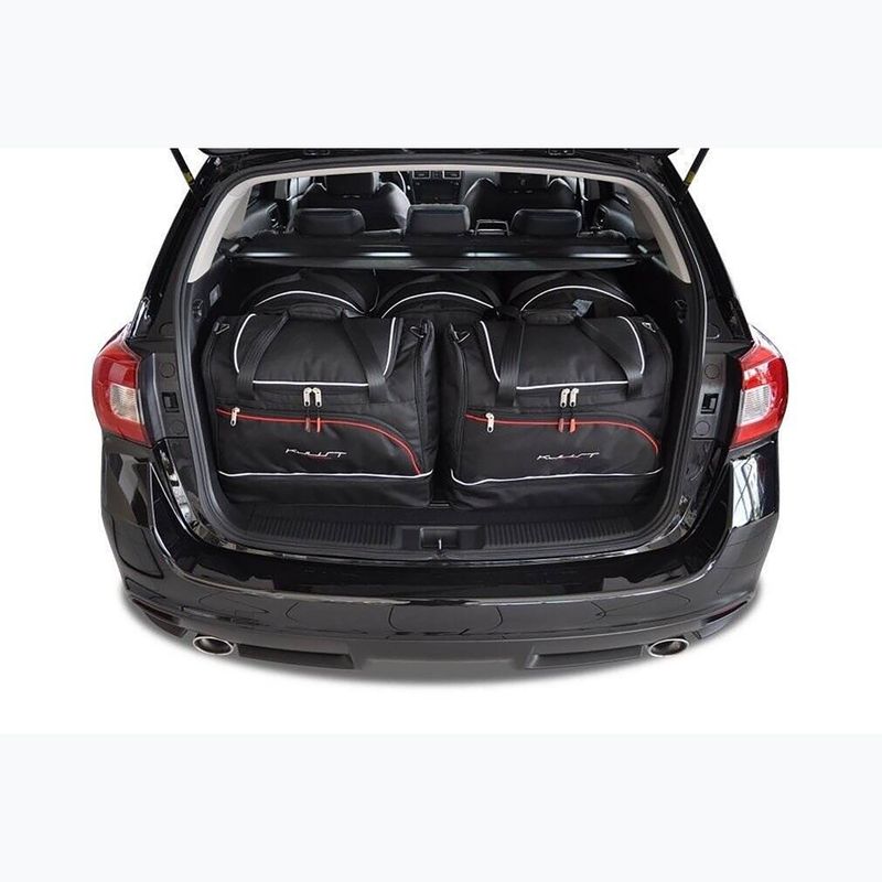 KJUST sada tašiek do kufra Subaru Levorg 2015-2018 5 ks čierna. 12