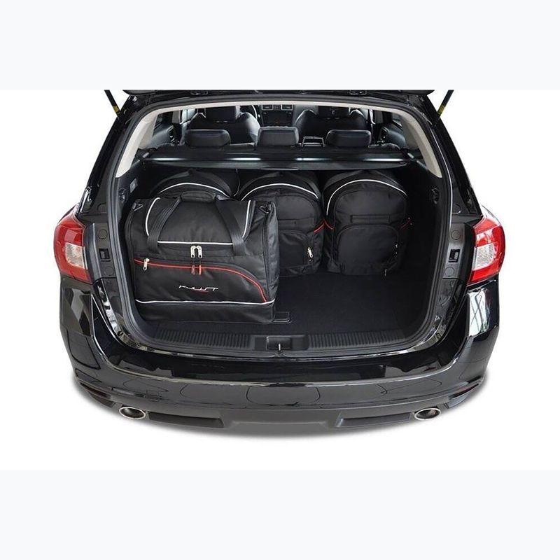 KJUST sada tašiek do kufra Subaru Levorg 2015-2018 5 ks čierna. 13