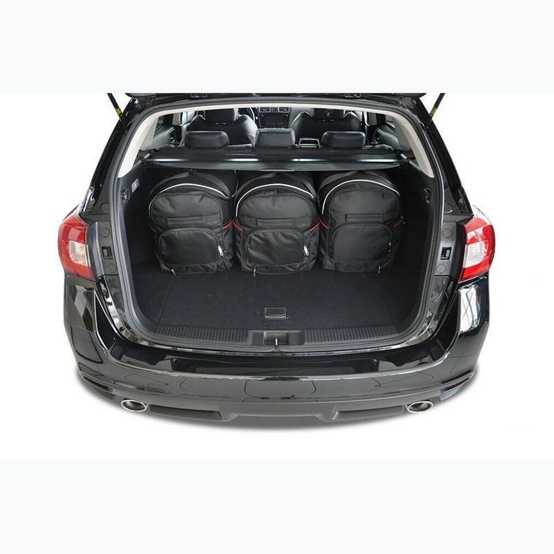 KJUST sada tašiek do kufra Subaru Levorg 2015-2018 5 ks čierna. 14