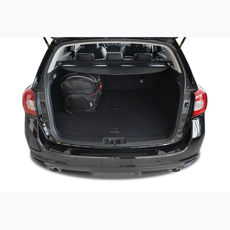 KJUST sada tašiek do kufra Subaru Levorg 2015-2018 5 ks čierna. 16