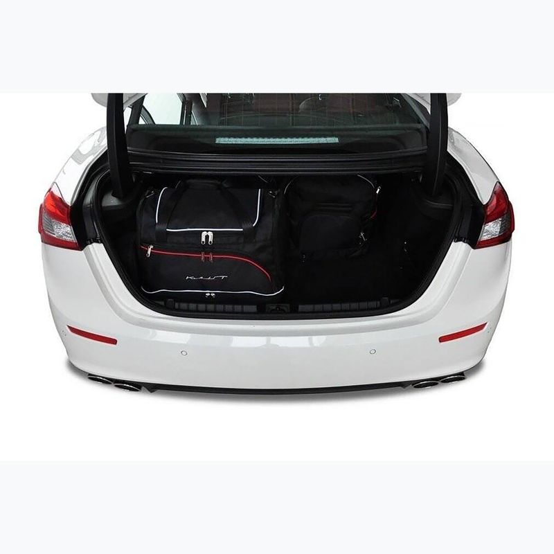 Sada tašiek do kufra KJUST Maserati Ghibli 2013+ 4 ks. čierna 15