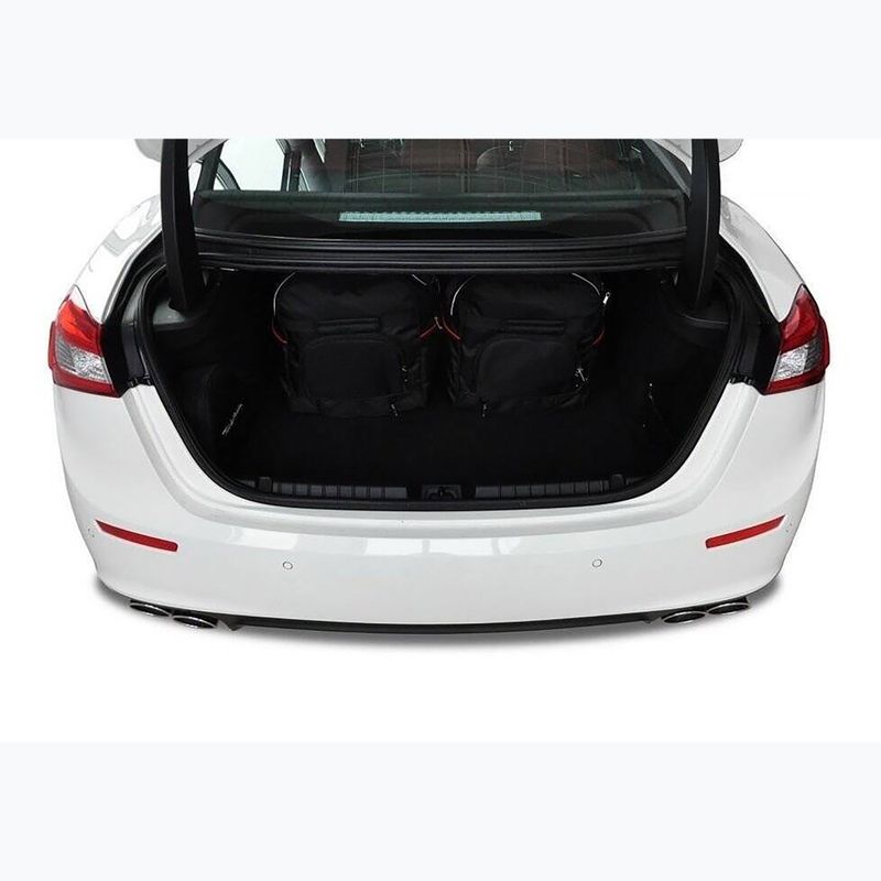 Sada tašiek do kufra KJUST Maserati Ghibli 2013+ 4 ks. čierna 16