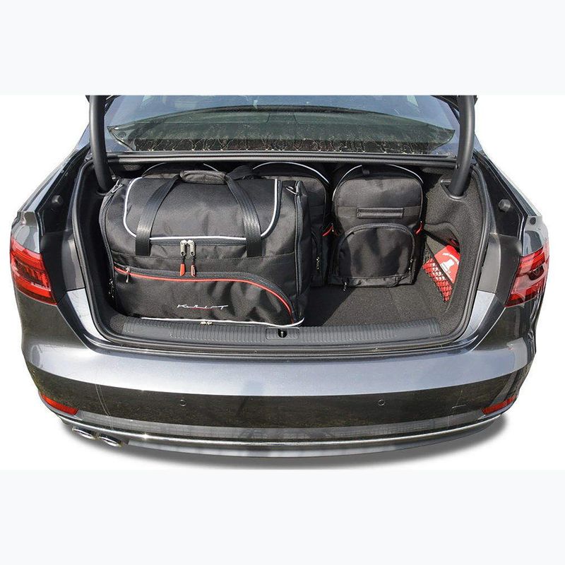 Súprava tašiek do batožinového priestoru auta KJUST Audi A4 Limousine 2015+ 5 ks black 17