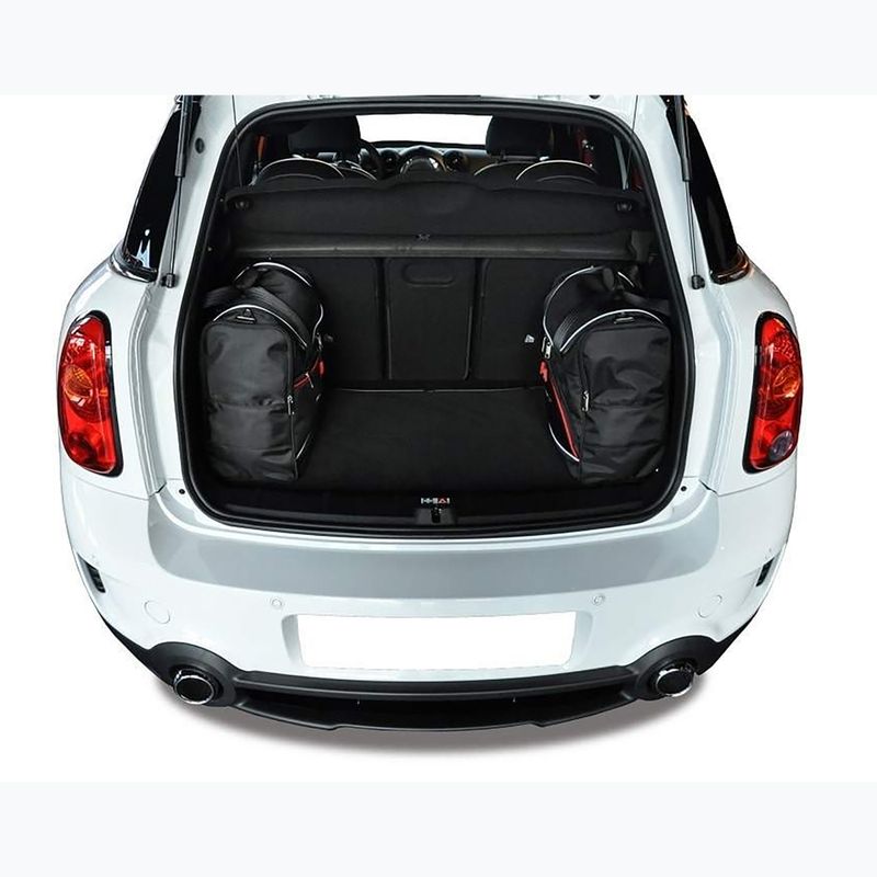 Sada tašiek do kufra KJUST Mini Countryman 2010-2015 4 ks. čierna 12