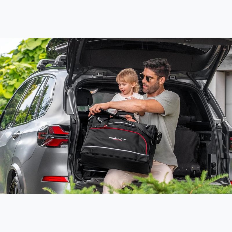 Sada tašiek do kufra KJUST Mini Countryman 2010-2015 4 ks. čierna 15