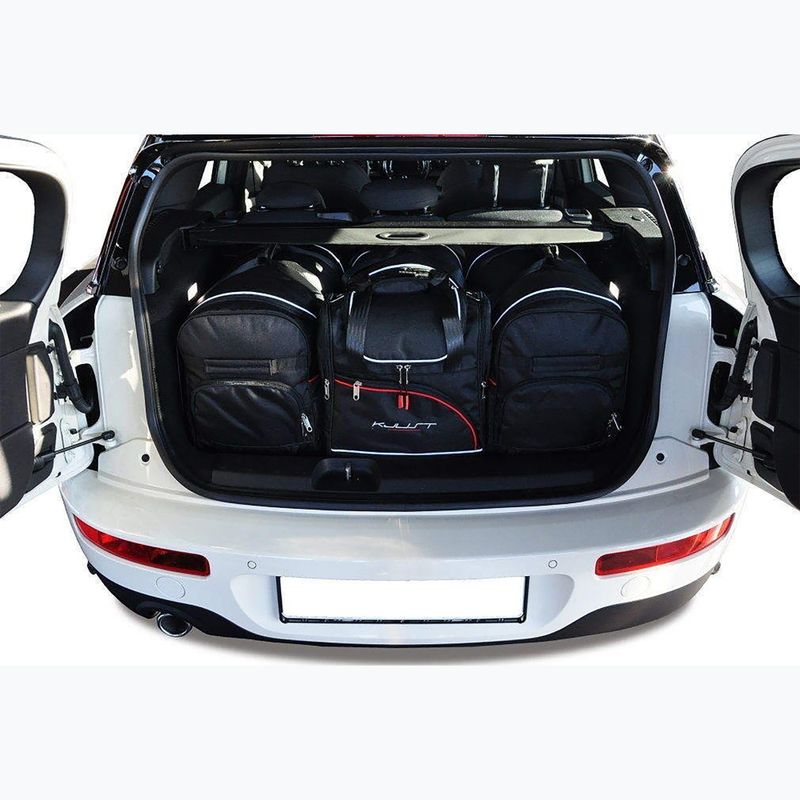 Sada tašiek do kufra KJUST Mini Clubman 2015+ 4 ks. čierna 11