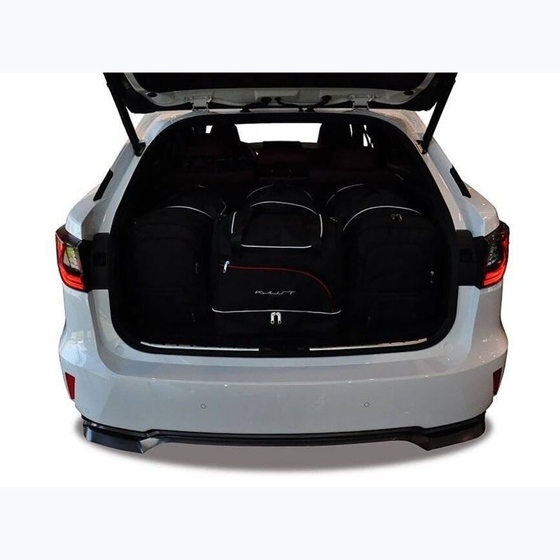 Sada tašiek do kufra KJUST Lexus RX 2015-2022 4 ks. čierna 13