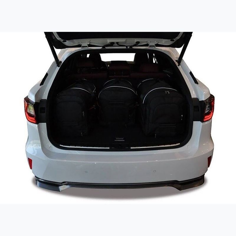 Sada tašiek do kufra KJUST Lexus RX 2015-2022 4 ks. čierna 14