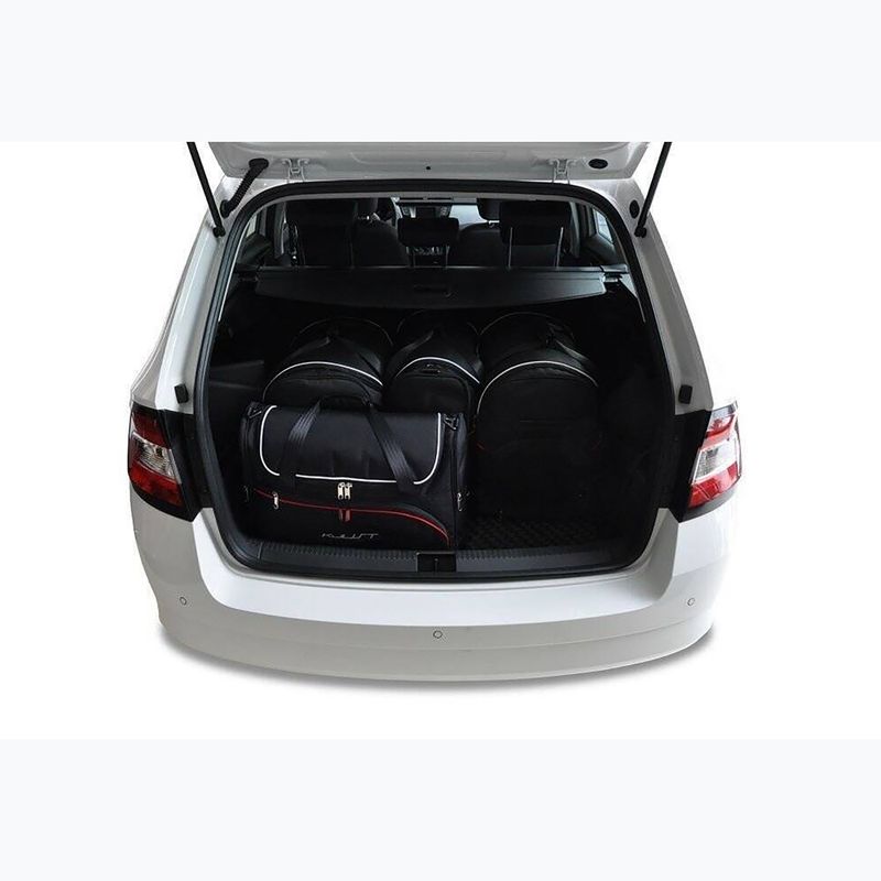 KJUST Škoda Fabia Kombi 2014-2021 sada tašiek do kufra 5 ks čierna. 13