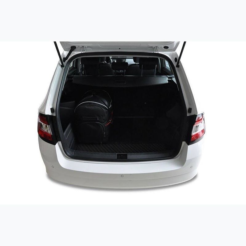 KJUST Škoda Fabia Kombi 2014-2021 sada tašiek do kufra 5 ks čierna. 16