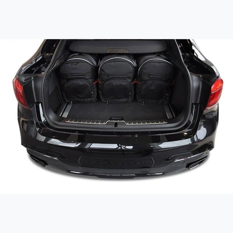 KJUST BMW X6 2014-2019 sada tašiek do kufra 5 ks čierna 14