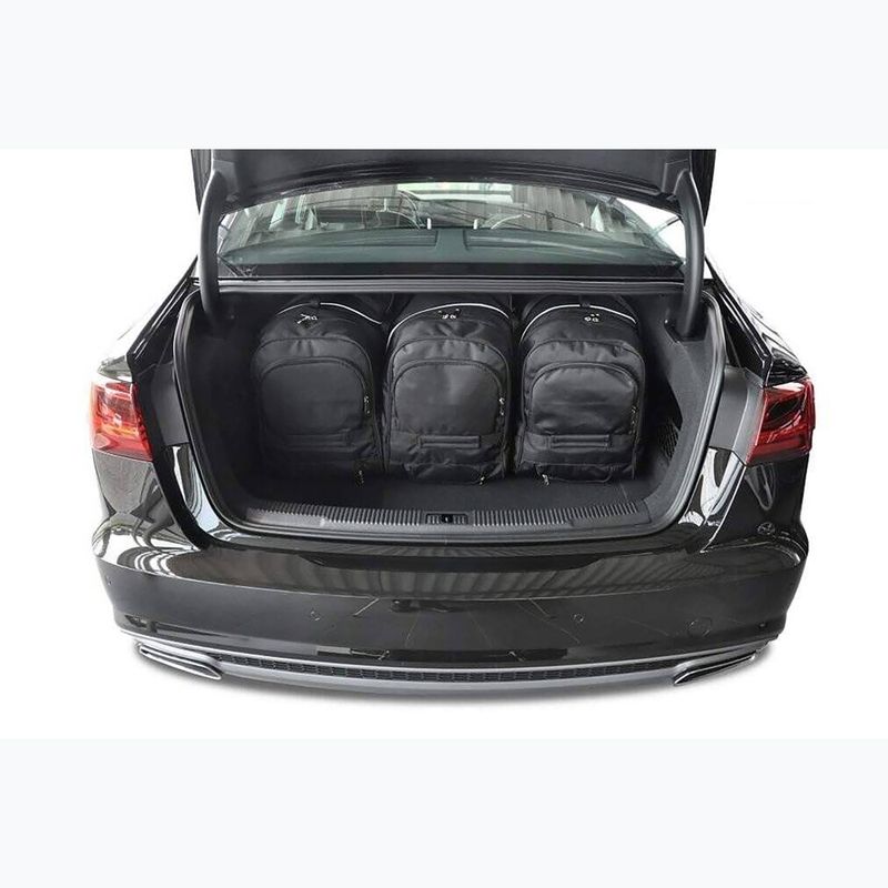 Súprava tašiek do batožinového priestoru auta KJUST Audi A6 Limousine 2011-2017 5 ks black 17