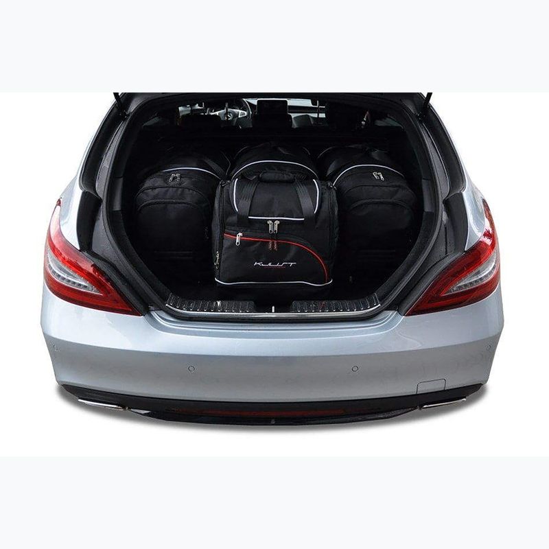 Sada tašiek do kufra KJUST Mercedes-Benz CLS Shooting Brake 2012-2017 4 ks. čierna 13
