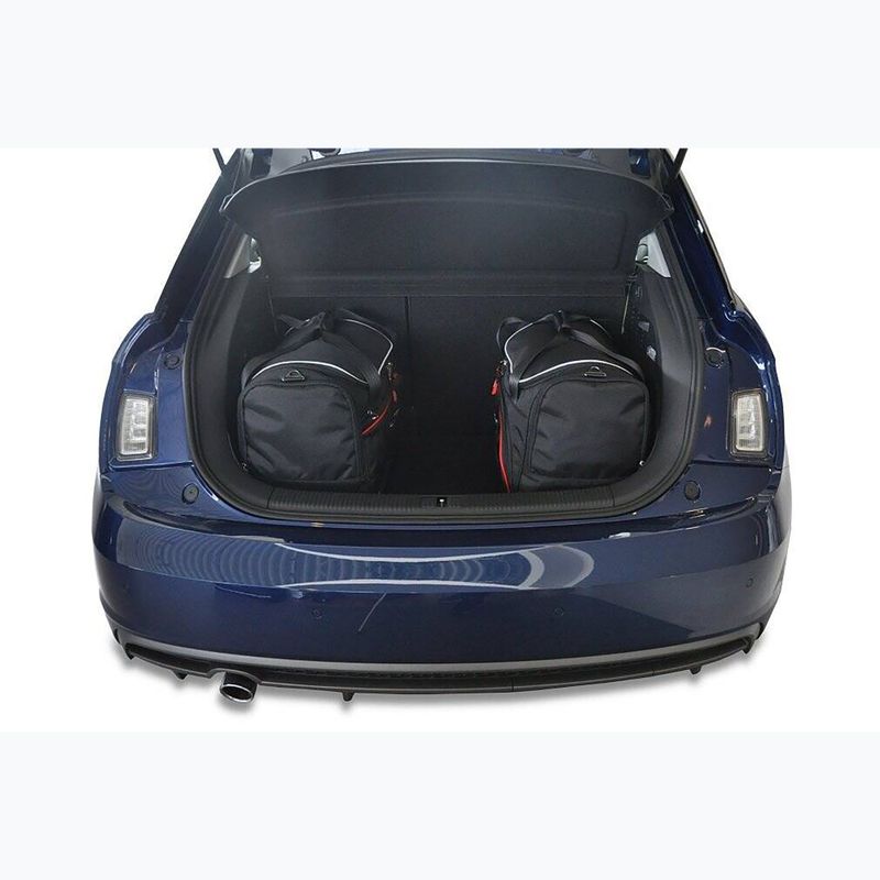 KJUST sada tašiek do kufra Audi A1 2010-2018 3 ks čierna 15