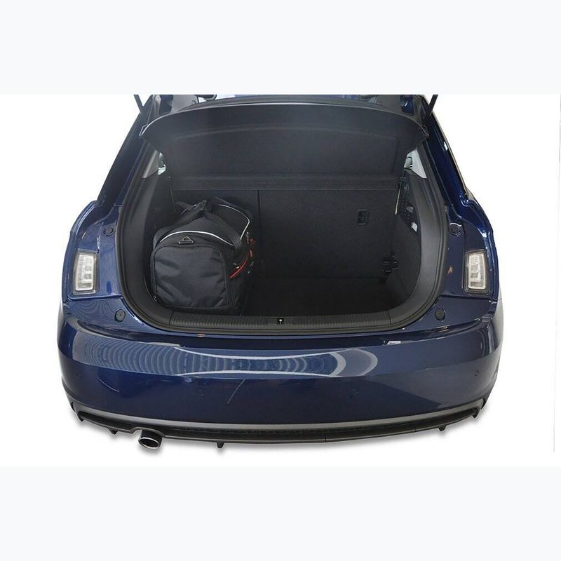 KJUST sada tašiek do kufra Audi A1 2010-2018 3 ks čierna 16