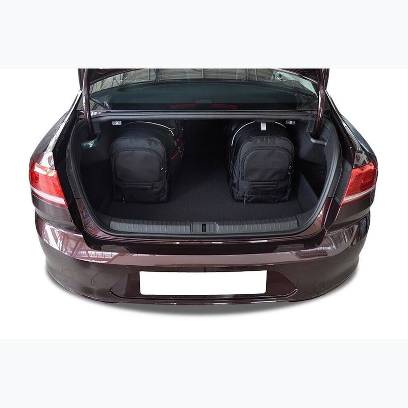 Súprava tašiek do batožinového priestoru KJUST Volkswagen Passat Limousine 2014-2021 5 ks black 19