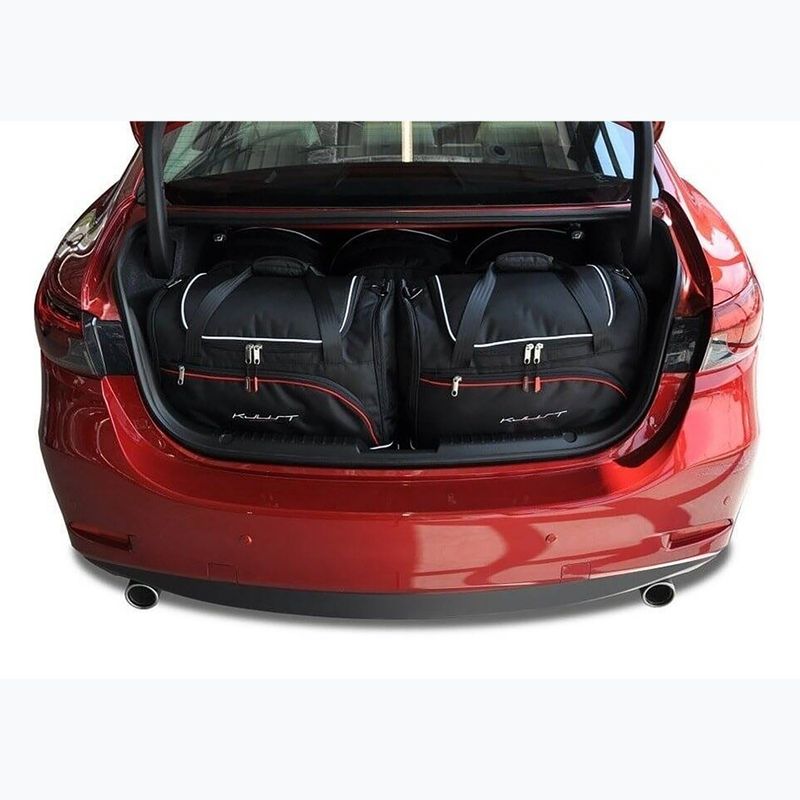 Sada tašiek do kufra KJUST Mazda 6 Limousine 2012+ 5 ks. čierna 11