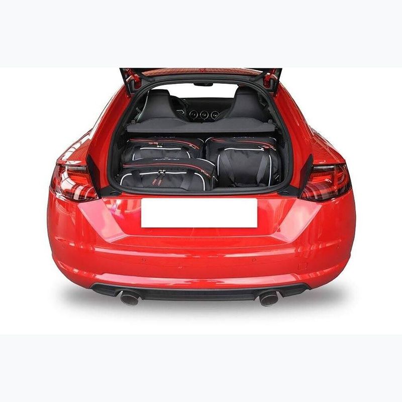 Súprava tašiek do batožinového priestoru auta KJUST Audi TT 2014-2018 4 ks black 15