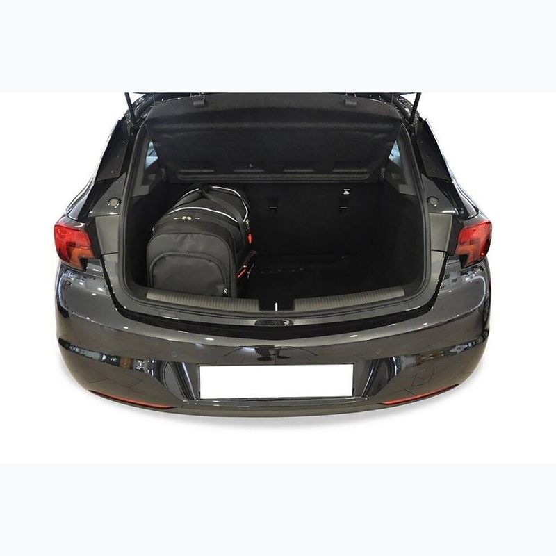KJUST sada tašiek do batožinového priestoru Opel Astra Hatchback 2015-2021 4 ks čierna. 16
