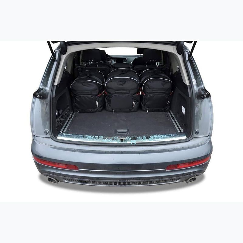 KJUST sada tašiek do kufra Audi Q7 2005-2015 5 ks čierna 18