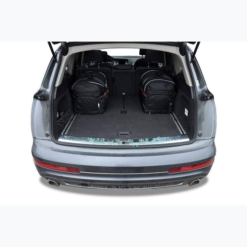 KJUST sada tašiek do kufra Audi Q7 2005-2015 5 ks čierna 19