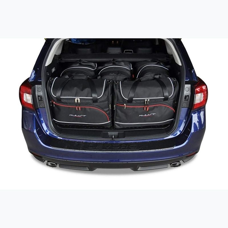 KJUST sada tašiek do kufra Subaru Levorg 2015-2018 5 ks čierna. 12