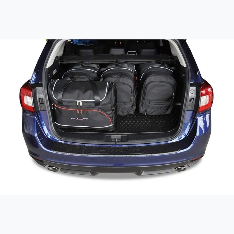 KJUST sada tašiek do kufra Subaru Levorg 2015-2018 5 ks čierna. 13