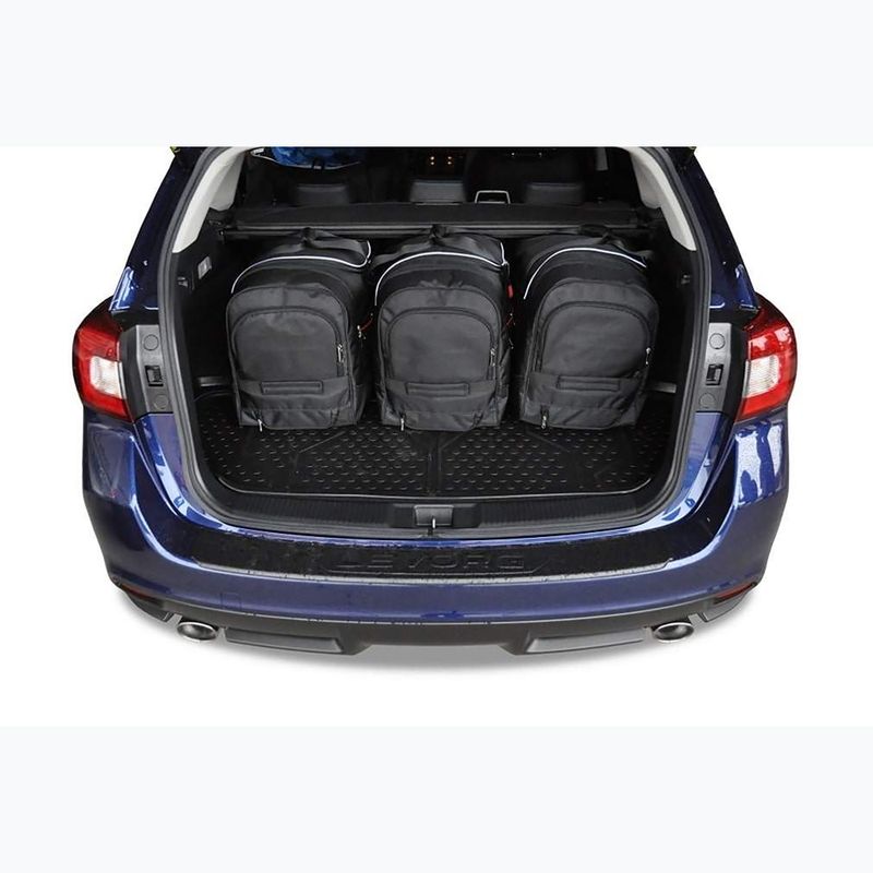 KJUST sada tašiek do kufra Subaru Levorg 2015-2018 5 ks čierna. 14