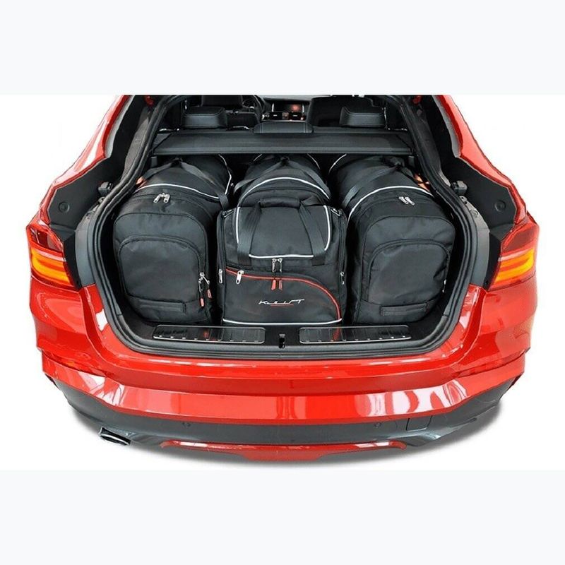 KJUST BMW X4 2014-2017 sada tašiek do kufra 4 ks čierna 15
