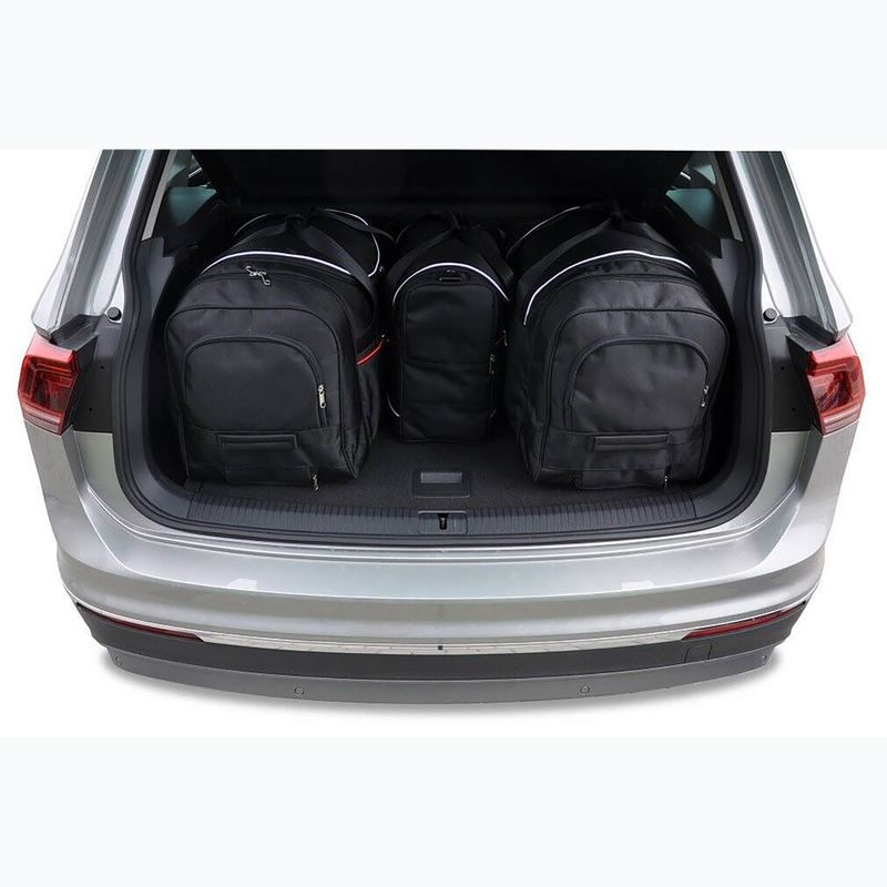 Súprava tašiek do batožinového priestoru KJUST Volkswagen Tiguan 2016-2024 4 ks black 18