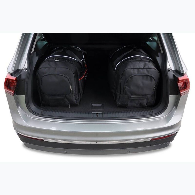 Súprava tašiek do batožinového priestoru KJUST Volkswagen Tiguan 2016-2024 4 ks black 19