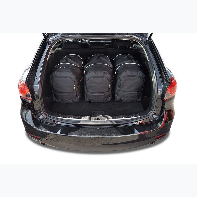Sada tašiek do kufra KJUST Mazda 6 Kombi 2012+ 5 ks. čierna 12