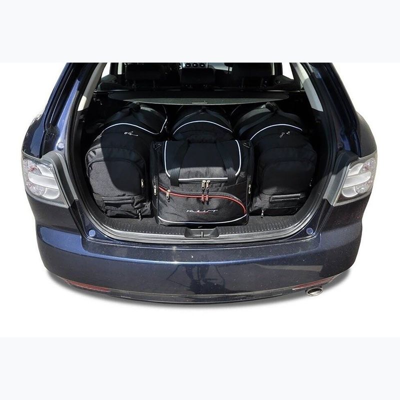 Sada tašiek do kufra KJUST Mazda Cx-7 2007-2012 4 ks. čierna 12