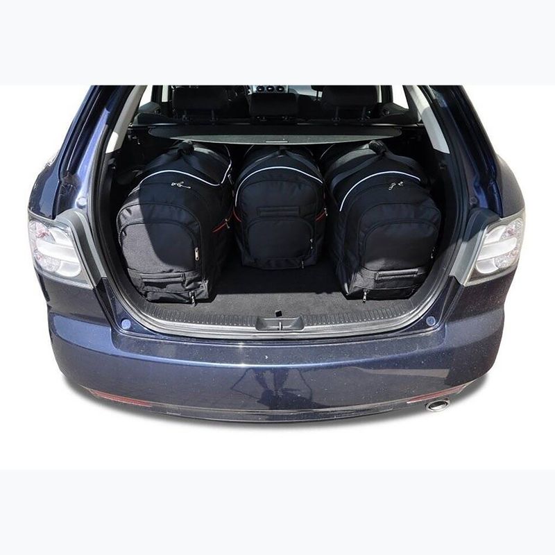Sada tašiek do kufra KJUST Mazda Cx-7 2007-2012 4 ks. čierna 13
