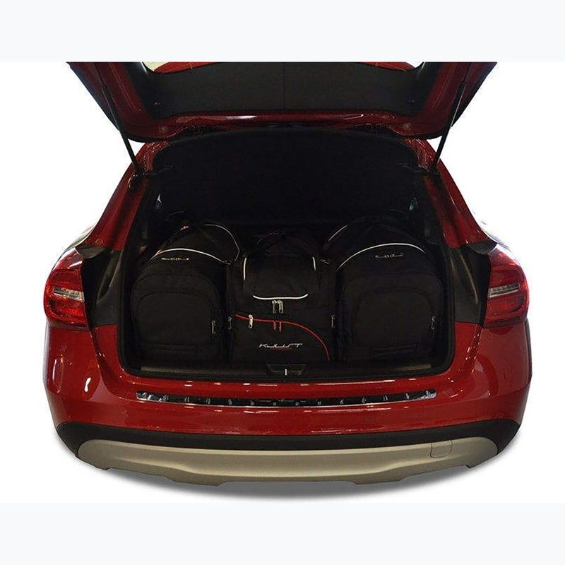 Sada tašiek do kufra KJUST Mercedes-Benz Gla 2013-2019 4 ks. čierna 12