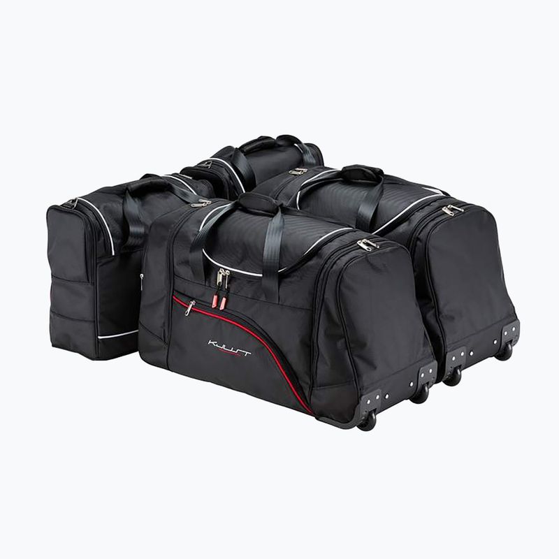 KJUST BMW 6 Gran Coupe 2012-2018 sada tašiek do kufra 4 ks čierna 2