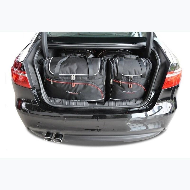 Sada tašiek do kufra KJUST Jaguar Xf Limousine 2015-2020 4 ks black 16